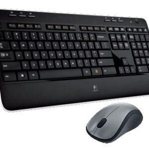 Logitech Set Teclado/Mouse MK520, Inalámbrico, Negro